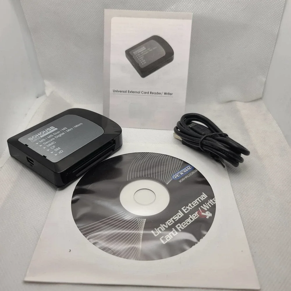 Universal external card reader/writer PC & MAC